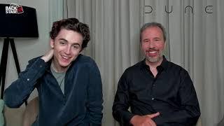 Timothee Chalamet's Emotional DUNE Interview with Denis Villeneuve