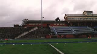 Former triple jumper James Jenkins flying 30m -2.82