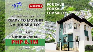 READY TO MOVE IN NA HOUSE AND LOT | FAMILY-FRIENDLY NA BAHAY SA LAGUNA | PHIRTS PARK HOMES SAN PABLO