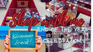 TARGET SHOP WITH ME||END OF THE HOMESCHOOL YEAR CELEBRATION