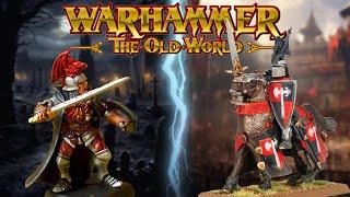 Warhammer: The Old World Silent Battle Report | Bretonnia vs Vampire Counts