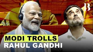 PM Modi Brutally Trolls Congress' Rahul Gandhi In Parliament | Briefly Explained