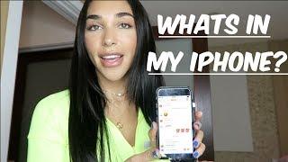 Whats in my iPhone? - Chantel Jeffries