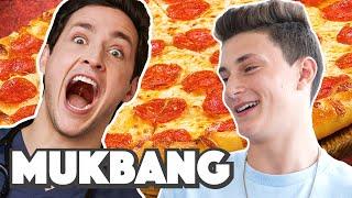 Doctor Mike & Nephew Mini Vlog | Pizza MUKBANG