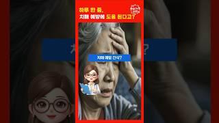 하루 한 줌, 치매 예방에 도움 된다고?치매 예방 간식