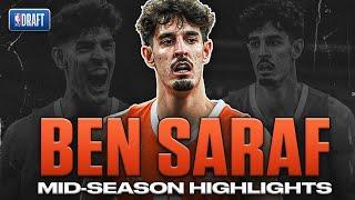 Ben Saraf Mid-Season Highlights | Offense & Defense | 2025 NBA Draft