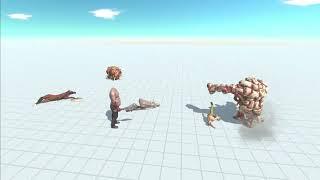 Team INFERNALS vs Team ALL HUMANS - Animal Revolt Battle Simulator ARBS