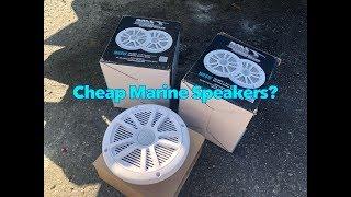 Cheap Boss Marine Speakers - Are they any good??