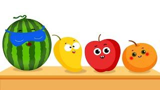 Ten Little Fruits Song + More Nursery Rhymes & Kids Songs by @kidscamp