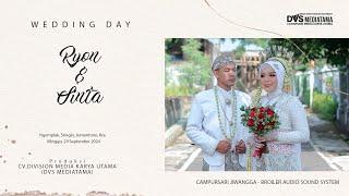 LIVE Wedding Ryon & Sinta  JIWANGGA MUSIC  BROILER Audio  DVS MEDIATAMA  29 September 2024 