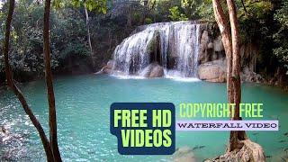 Copyright Free River Waterfall Video I Waterfall HDVideos I River Water Videos #copyrightfreemusic