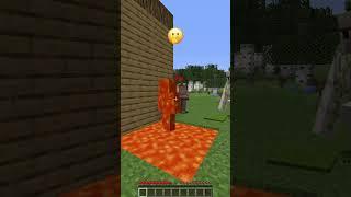 Being Scamed by a Disguise vs Emoji Surprise Reaction #meme #shorts #minecraft