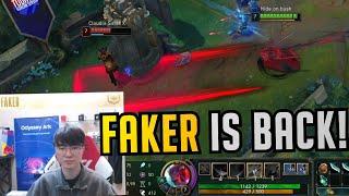T1 Faker Already Back to Terrorizing SoloQ! - Best of LoL Stream Highlights (Translated)