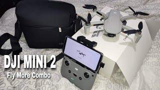 DJI MINI 2 Fly More Combo Unboxing and Flight @LazadaPhilippines #drone #djimini2