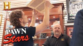 Pawn Stars: A Leaf of the Gutenberg Bible (Season 14) | History