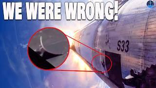 SpaceX revealed What was exactly FLAPPING on S33 before Starship Flight 7 Exploded...