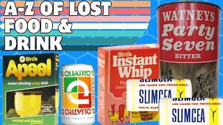 The A to Z of Lost Food and Drink