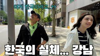 My Italian dad got shocked when he visited Gangnam in Seoul