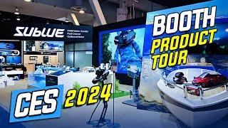 Sublue CES 2024 Booth Product Tour (Water Scooters & More)