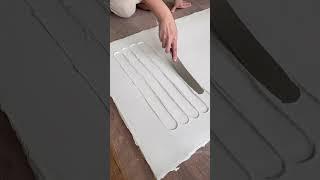 Minimalist textured art on canvas  #canvas #texture #art #doityourself #diyideas #selfmade #diy
