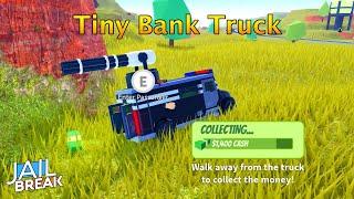 Delivering the Tiny Bank Truck in Roblox Jailbreak