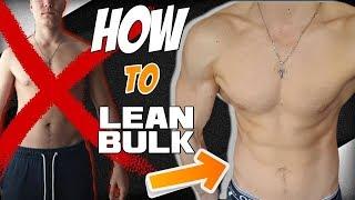 10 TIPS for a SUCCESSFUL LEAN BULK | With Abs from START till the END!