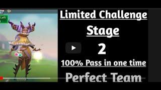 #Lordsmobile #limitedchallenge #savingdreams stage 2 #Dreamwitch #stage2 Eloise stage 2