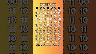 Test Your Observation Skills With This FAST Number Game! #shorts