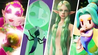 Evolution of Great Fairy in Zelda Games (1986-2024)