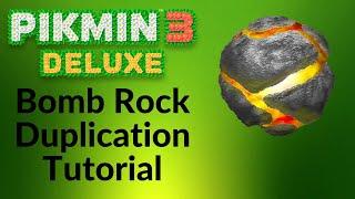 Pikmin 3 Deluxe - Bomb Rock Duplication Tutorial