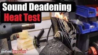 Dynamat vs Sound Deadening Material Alternative (Roofing Membrane) Heat Test | AnthonyJ350