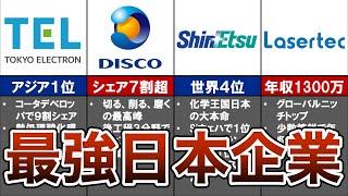 世界で活躍する日本の半導体関連企業！！ 【 東京エレクトロン ディスコ 信越化学工業 レーザーテック 】