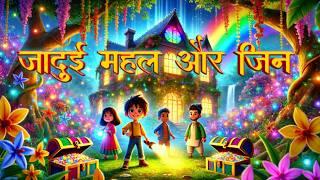 खोया हुआ खजाना और जादुई जिन ( बच्चों की 3D एनिमेटेड कहानियां ) Moral Stories for Kids in Hindi