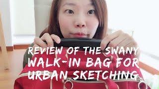 Swany walking bag for urban sketching