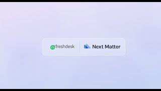 Next Matter and Freshdesk