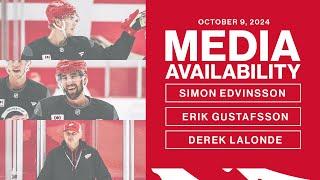 Edvinsson, Gustafsson & Derek Lalonde Media Availability | Oct. 9, 2024