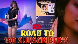 ROAD TO 150 SUBSCRIBER'S FAMILY ️ || Facecam & Audio Live On 500 Sub ||