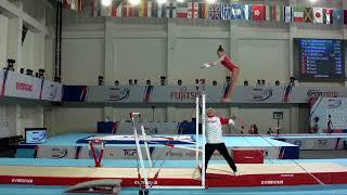 KNIGHT Anna Eileen (HUN) - 2023 Artistic Junior Worlds - Qualifications Uneven Bars