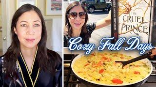 Cozy October Days | Cooking, Bookstore & GRWM