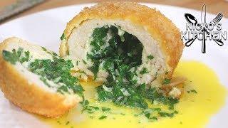 Garlic Butter Stuffed Chicken Breast - Chicken Kiev Recipe