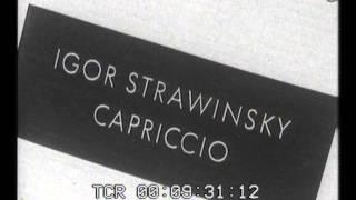 Leonard Bernstein's rare short film tribute to Stravinsky