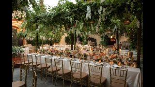 A "secret garden style" luxury Wedding in Italy