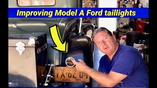 Improving Ford Model A tail lights and turn signals