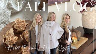 FALL VLOG | Herbst Fashion Haul, Deko & Rezepte | theglazedblonde