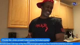 MASE RESPONDS! THIS IS HOW YOU MAKE A CRUSTED SALMON BURGER! - CHOKE NO JOKE LIVE