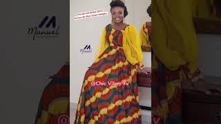 Ankara styles 2023: Ankara Maxi Gown Designs