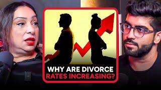 Reason Why Divorce Rates Are Increasing in India - Divorce Lawyer Vandana Shah | Deepak Pareek Clips