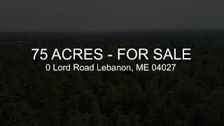 0 Lord Road Lebanon | Maine - For Sale