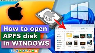 APFS Disk Reading in Windows: Best Tools You Should Use!