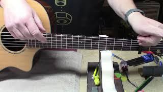 Breedlove Acoustic Gets Fret Level, Crown and Setup